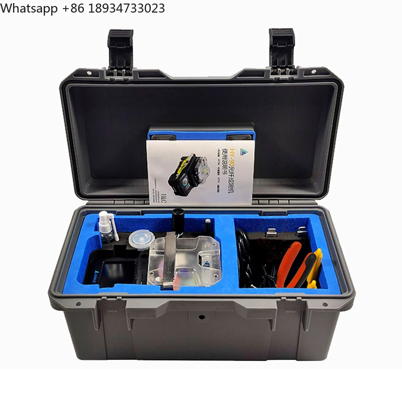 HY-90 Portable Fiber Connector Polishing Machine Optical Fiber Grinding and Polishing Machine Mini Fiber Polisher