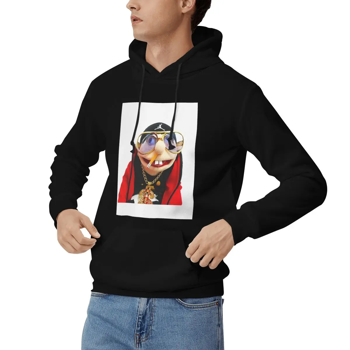 SML Rapper Jeffy Hoodies Men Women Casual Pullover Sweatshirts Harajuku Long Sleeve Hooded Autumn Winter