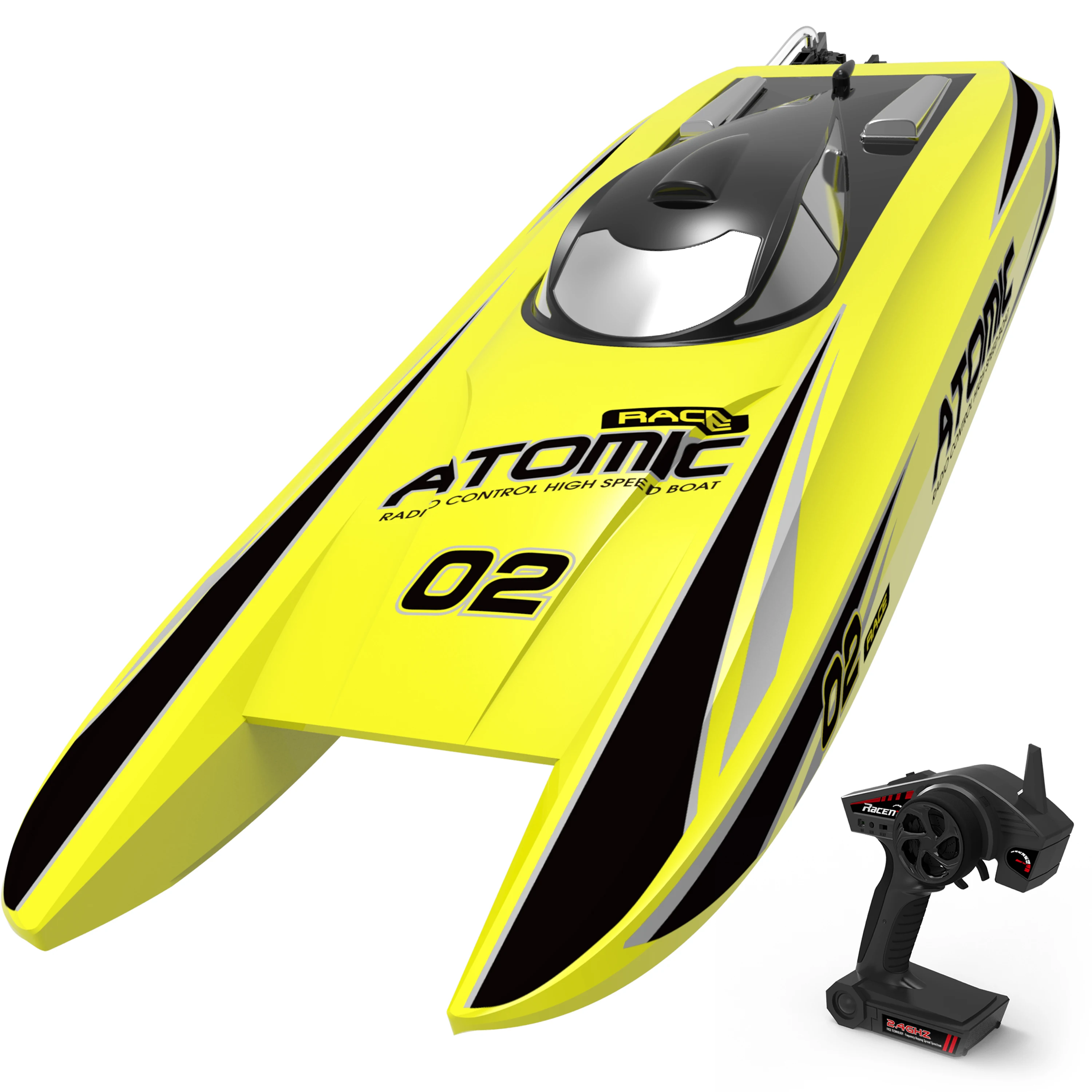 

RTR High speed 50km/h strong ABS unibody hull racing rc electric boat