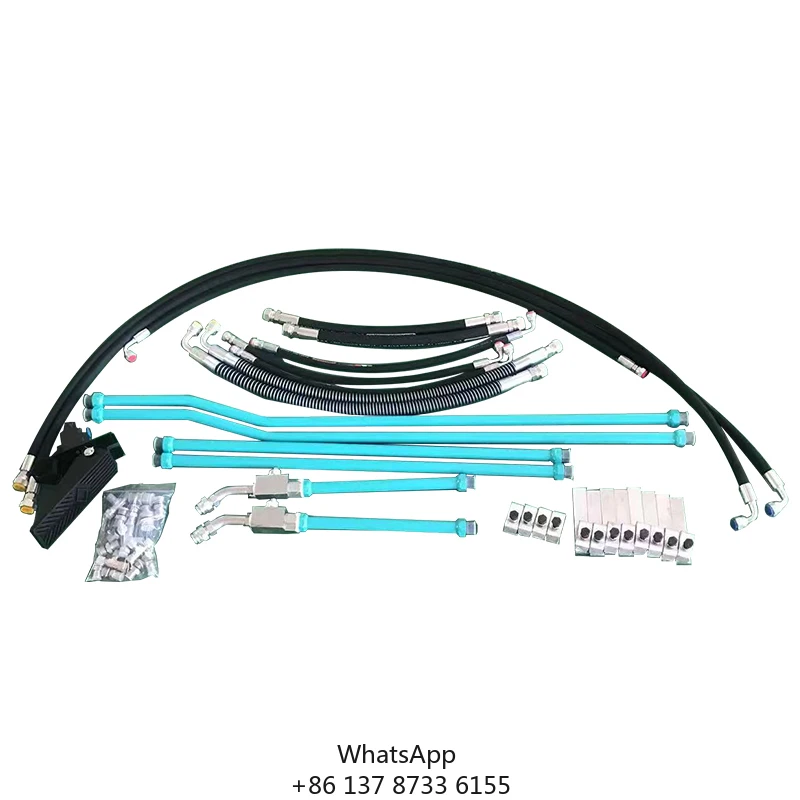 Excavator Parts Hydraulic Breaker Piping Kits With Pipe Line Breaker Hammer For Manufacturing Plant Auxiliary Pipeline Kit
