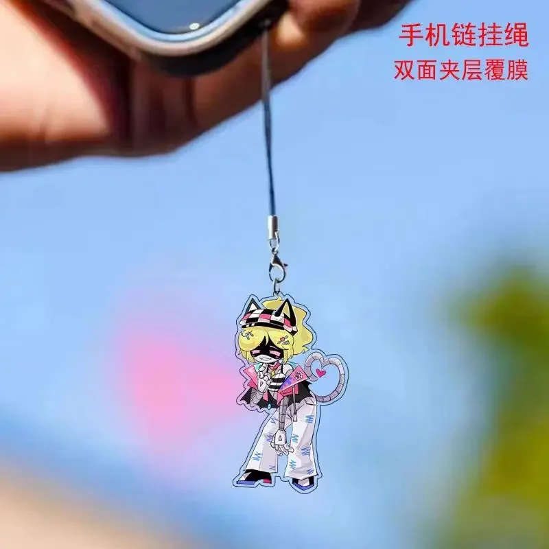 1pcs Murder Drones Anime KeyChain Women Key Chain for Men Key Ring Acrylic Car