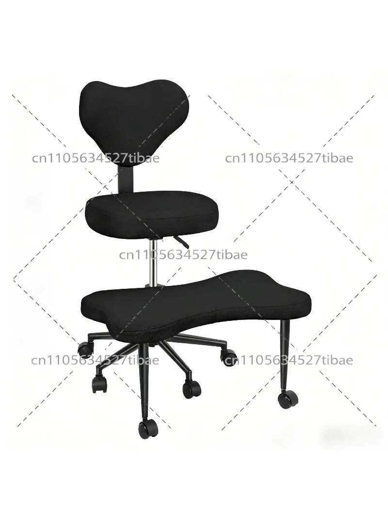 Modern comfortable cross-legged lazy chair squatting computer seat, suitable for long-term sitting in dormitories and offices