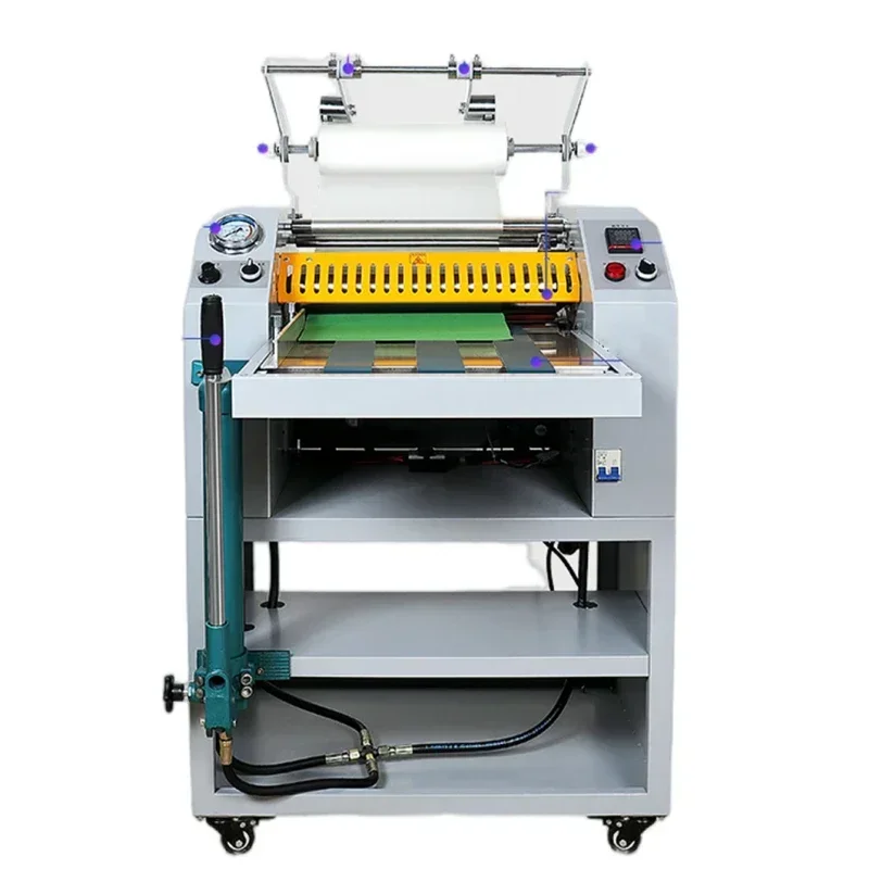 2025Hydraulic Laminating Machine Large Steel Stick Automatic Laminating Machine Coated Paper G Machine With Trimming