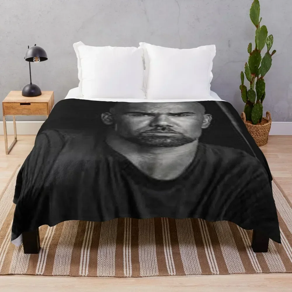 shemar moore Throw Blanket Thin Giant Sofa Plaid warm for winter Blankets