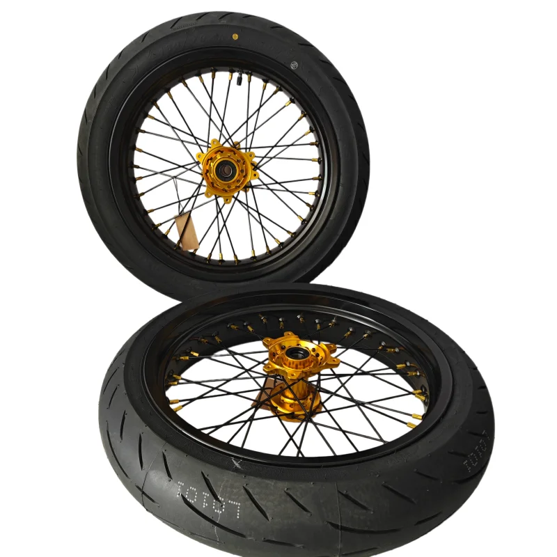 

Fit Talaria Komodo Wheel Set 17*3.0 17*3.5 Wheels Rims Set Electric Dirt Bike Wheels