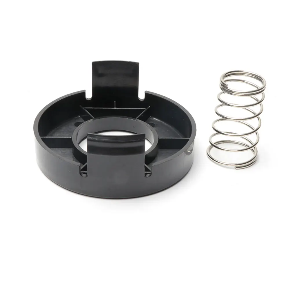 Spool and Cap Combo 20ft String Trimmer Line Replacement Spools with Spool Cap Covers and Spring Trimmer Spool for Black Decker
