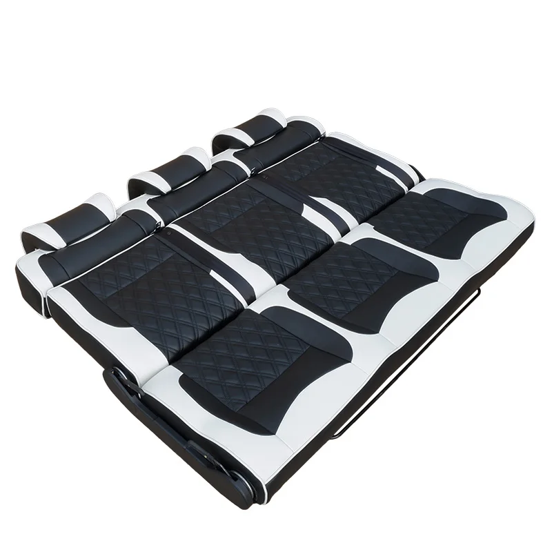 Siège de lit de changement ultra-mince multifonctionnel, sièges de voiture pivotants pour Modification MPV RV Camper Van, lit pliant