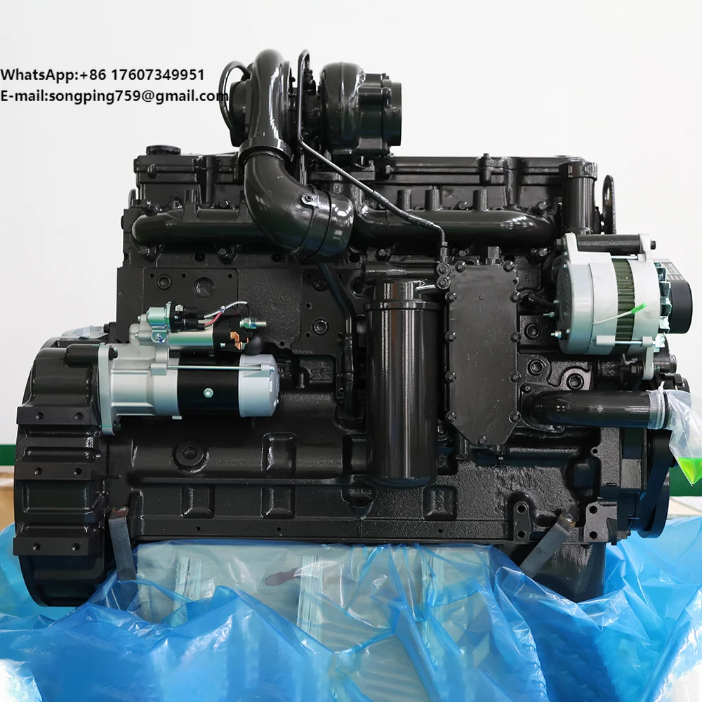 

SAA6D114E-3 Engine Assembly For Komatsu WA430-6 PC360-8M0 Wheel Loader Excavator Spare Parts Factory Direct Diesel Engine Parts