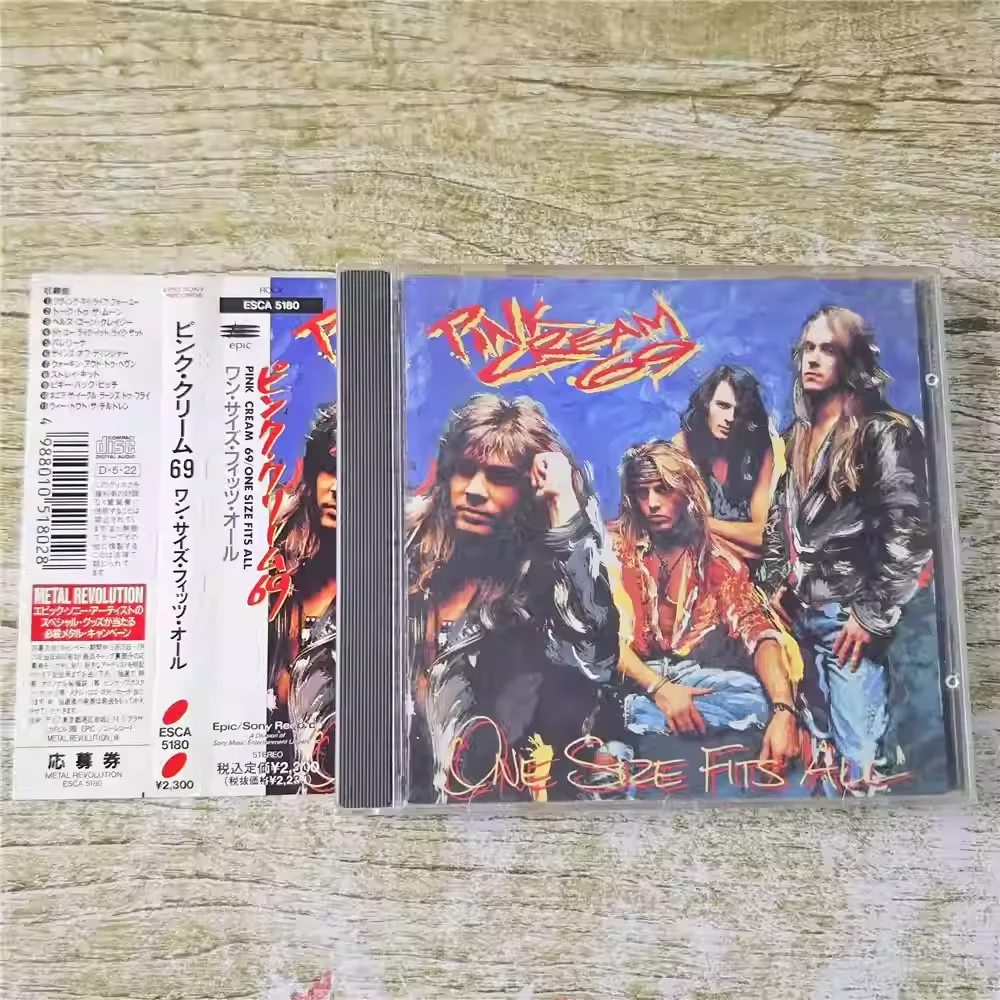 

CD Hard Rock & Heavy Metal Album Pink Cream 69 Music CD One Size Fits All Music Record Cosplay Walkman Car Soundtracks Box Gifts
