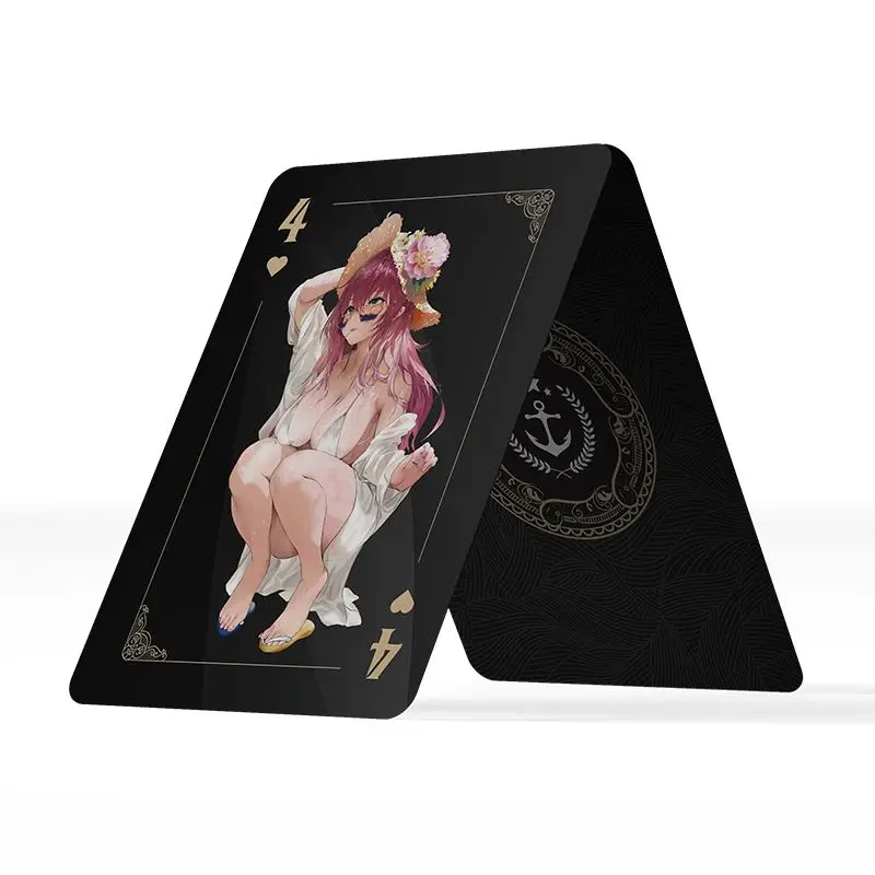 Anime Game Azur Lane Creative Poker Multi-purpose Playing Card Playing Card Werewolf Mahjong 3 Board Game Party Props