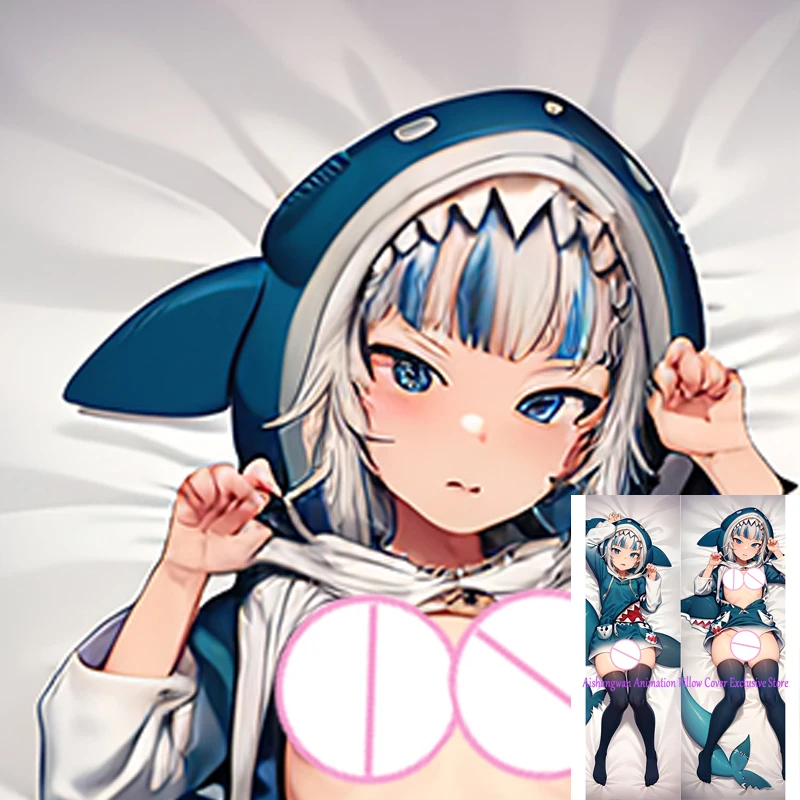 

Dakimakura Anime Pillow Cover Young Girl Tits Double Sided Print 2Way Bedding Festival Gifts Gifts