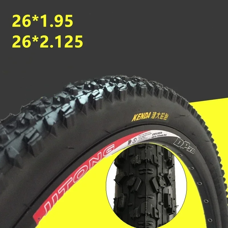 26x1.95 26x2.125 MTB Mountain Road Bike Tires Bicycle Inner Tube 26*1.95 26*2.125 Tire  Cycling Rubber Tube Wide Tyres