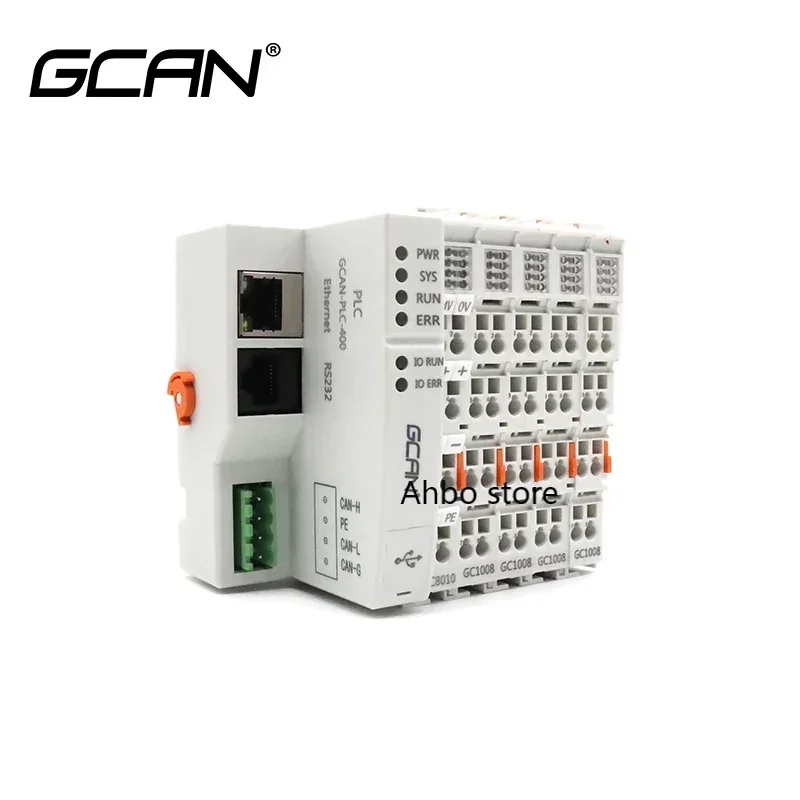 Industrial Automation Programmable Logic Controller GCAN PLC Complies with IEC 61131-3 Standard Language Programming