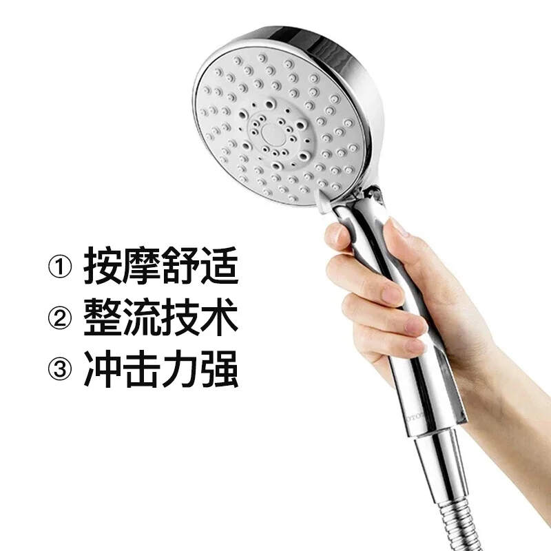 Bathroom copper thermostatic shower head TBW01404B + TBW02006B