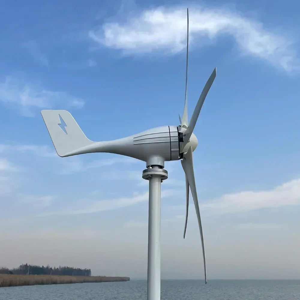 5kw Wind Turbine Generator 5000W With MPPT/Charge Controller Windmill RV Yacht Farm Small Wind Generator Home Use