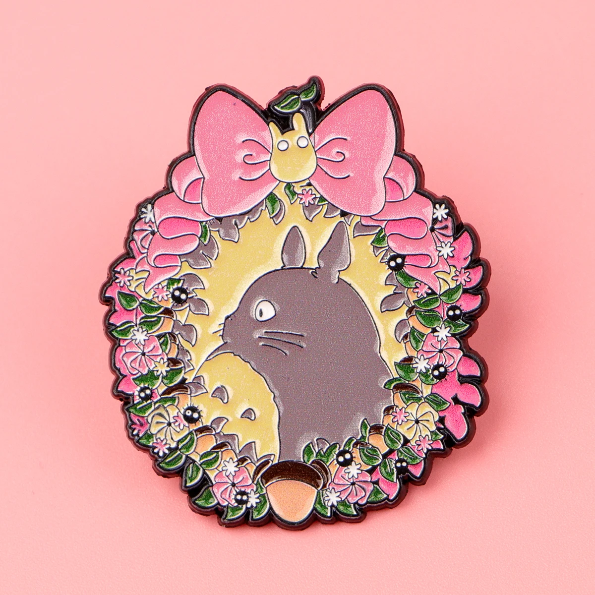 6pcs Cute Cat Enamel Pins Set Anime Movie Brooches for Backpacks Hat Lapel Pins Badges for Fans Gifts Cosplay Accessories Toy view 2