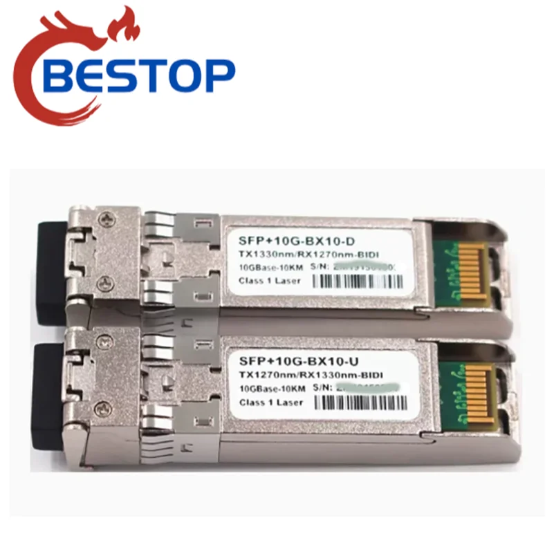 

SFP-10G-BXD-I COMPATIBLE HUAWEI 1330/1270NM 10G 10KM OPTICAL TRANSCEIVER