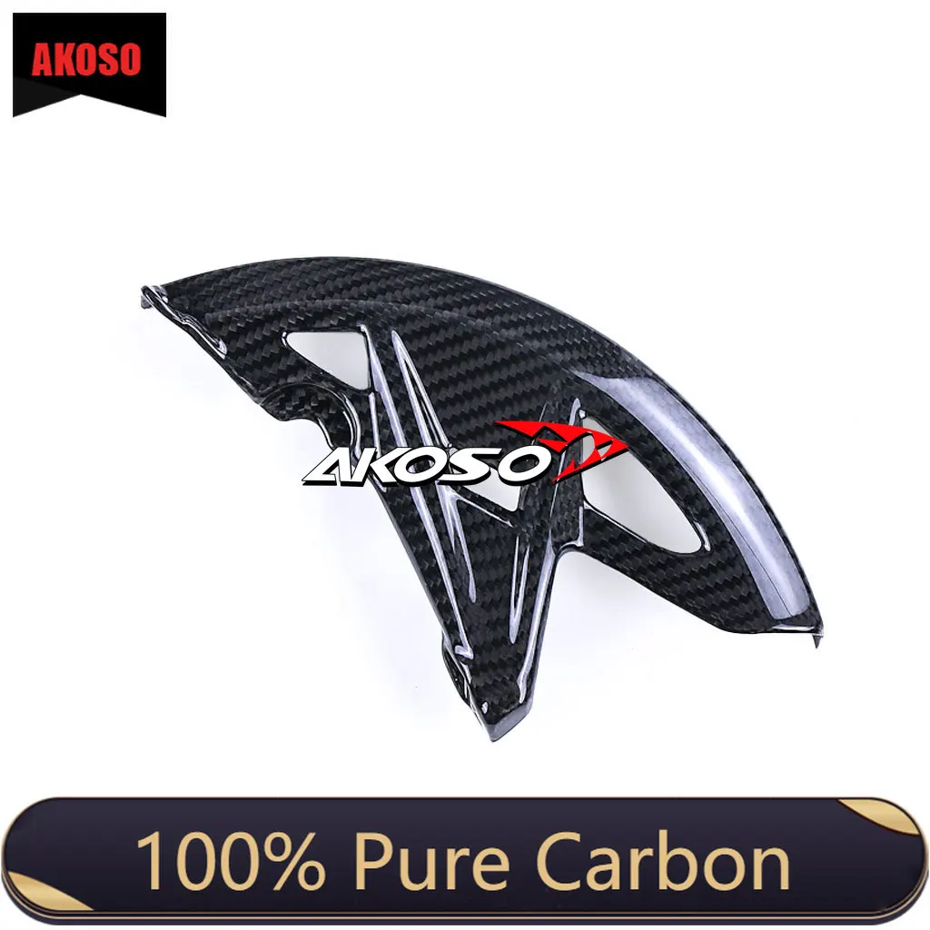 

100% 3K Dry Fulll CARBON FIBER Chain Guard FAIRING Motorcycle Body Parts 2018 2019 For DUCATI Multistrada950 1260