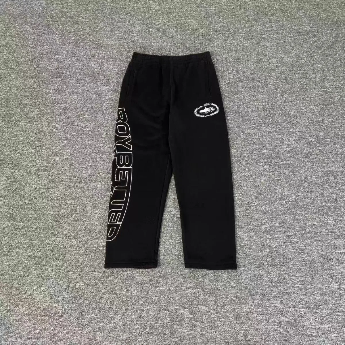 Tagkita Demon Island Collaborative Print Fce Lined Hooded Open Cardigan And Straight Leg Pants Set for Young Men Casual Sp...