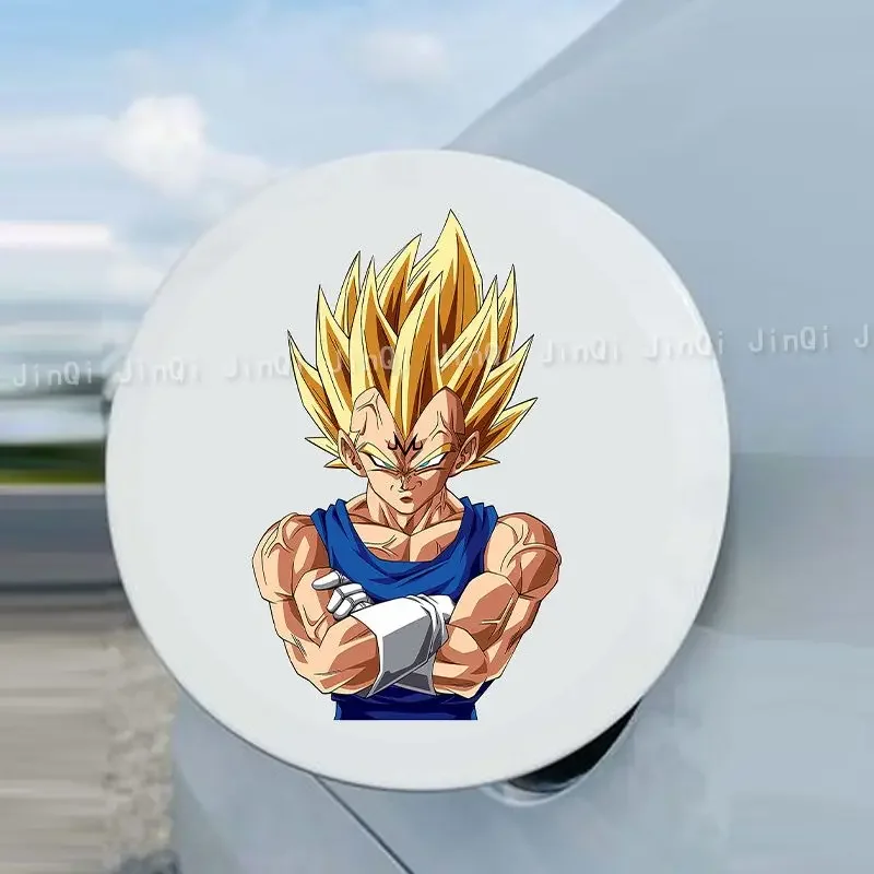 Cartoon Anime Dragon Ball Motorcycle Waterproof Decoration Sticker Personalized Car Door Bumper Scratch Covering Sticker