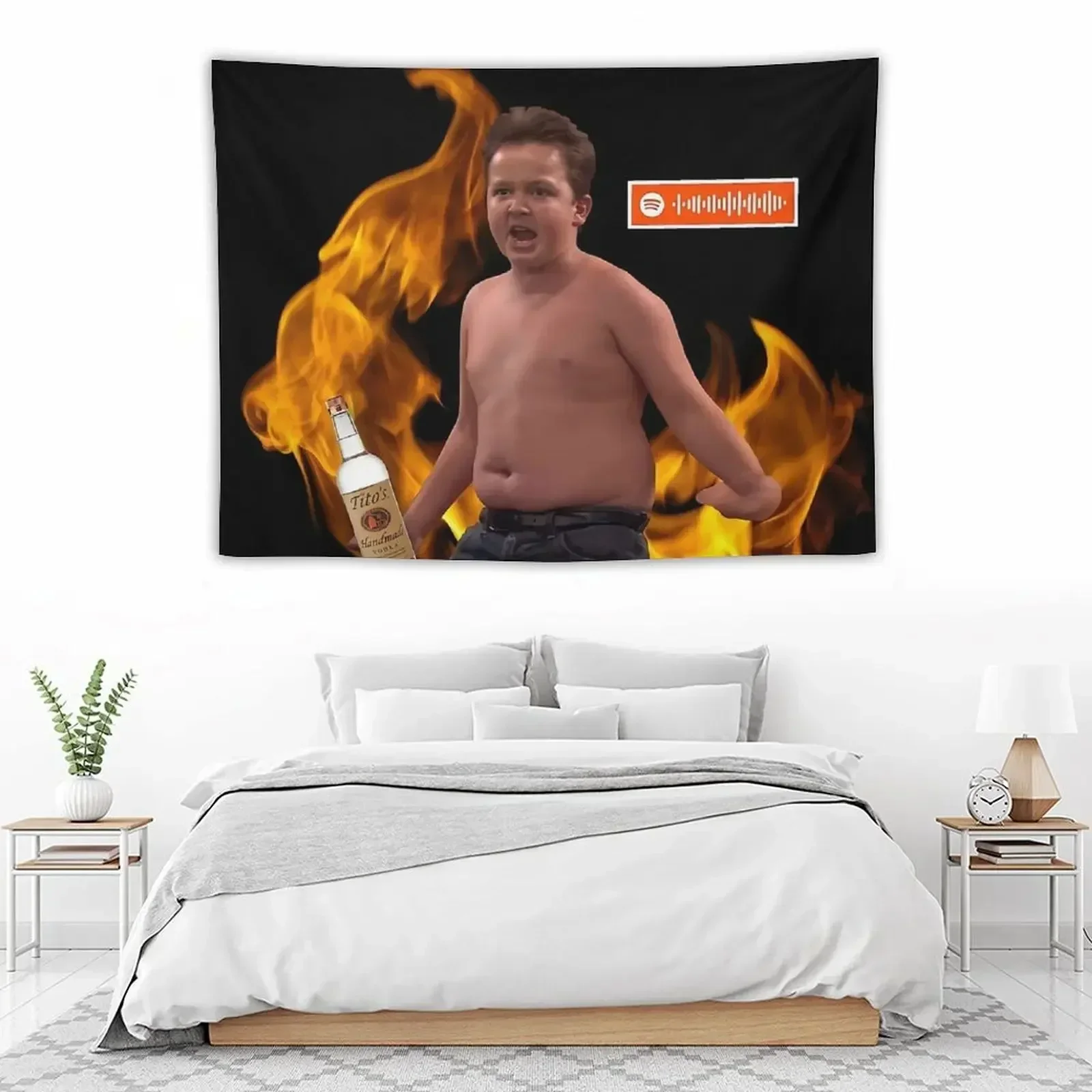 

fire mabok Tapestry Room Decor Decoration For Rooms Tapestry