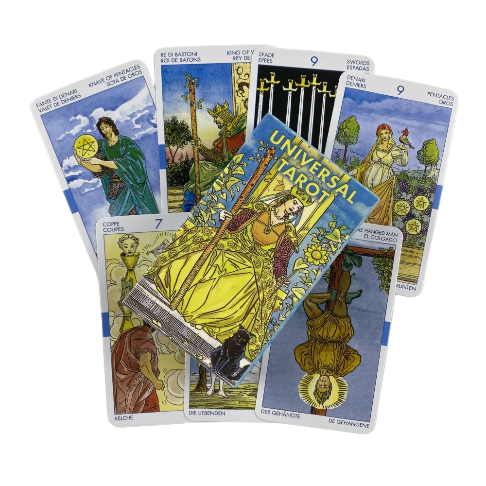 Universal Rider Tarot Cards A 78 Deck Oracle English Visions Divination Edition Borad Playing Games