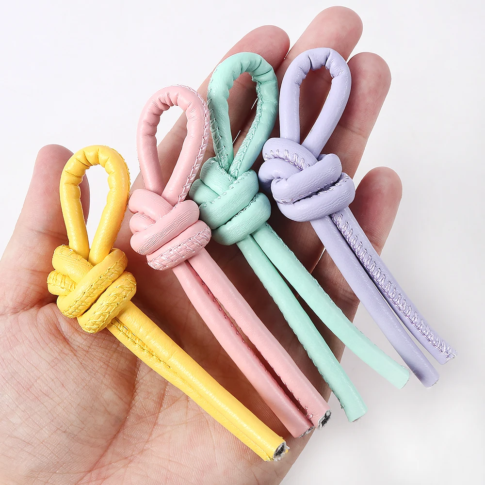 2M 5mm Multi-Colour round PU Leather Rope Cord for Jewelry Handmade Bracelets Key Chain Lanyards DIY Crafts Accessories