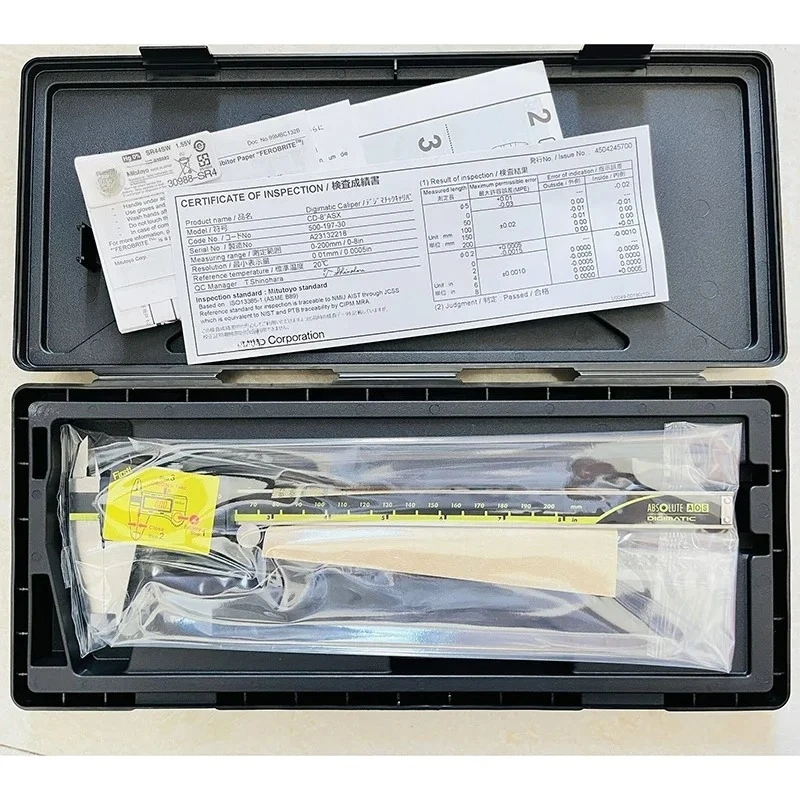 Original 500-196-30 Digital Caliper 0~150mm/6inch Metric Inch Switchable High Precision Measuring Tool Made in Japan