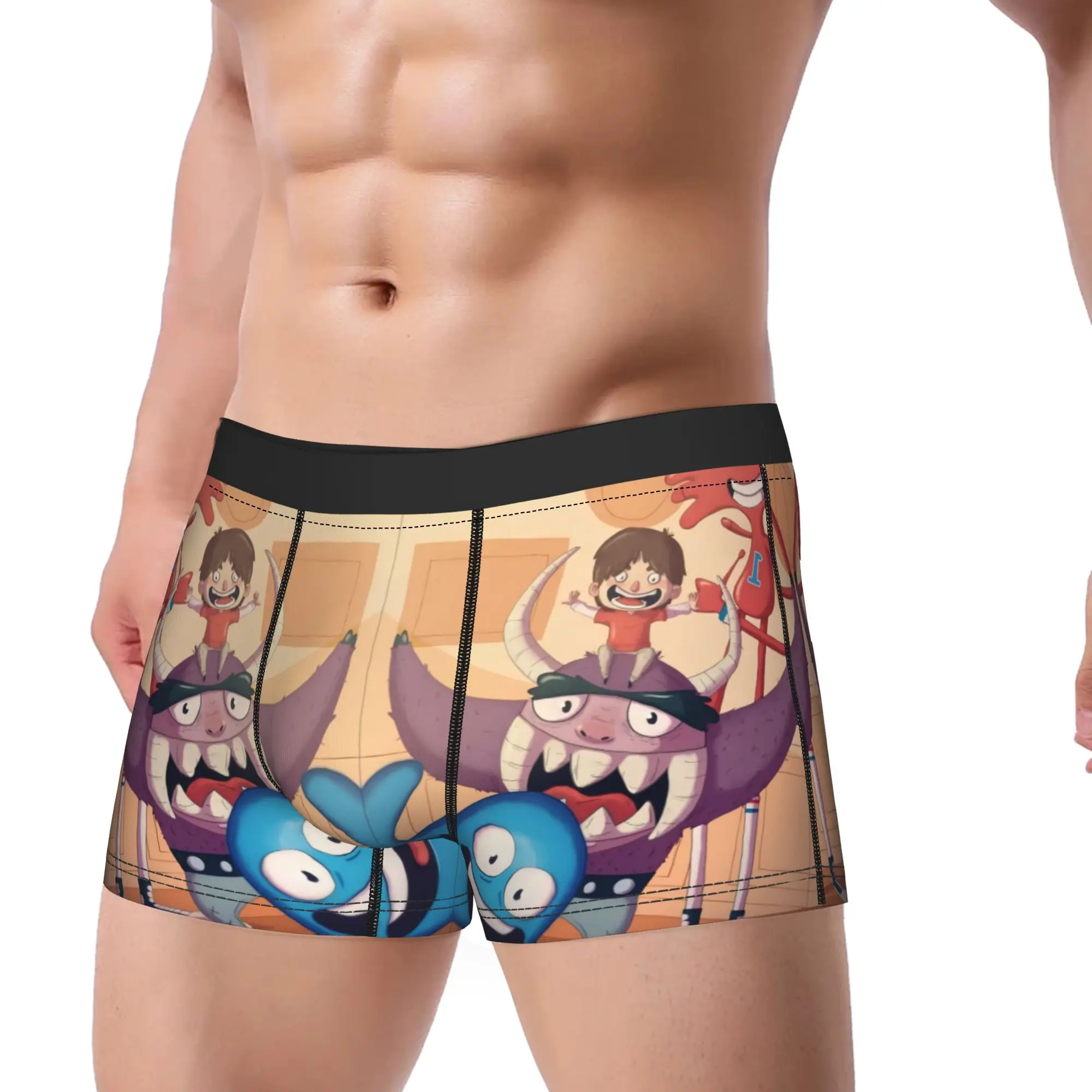 Fosters Home for Imaginary Friends Underpants Homme Panties Man Underwear  Ventilate Shorts Boxer Briefs
