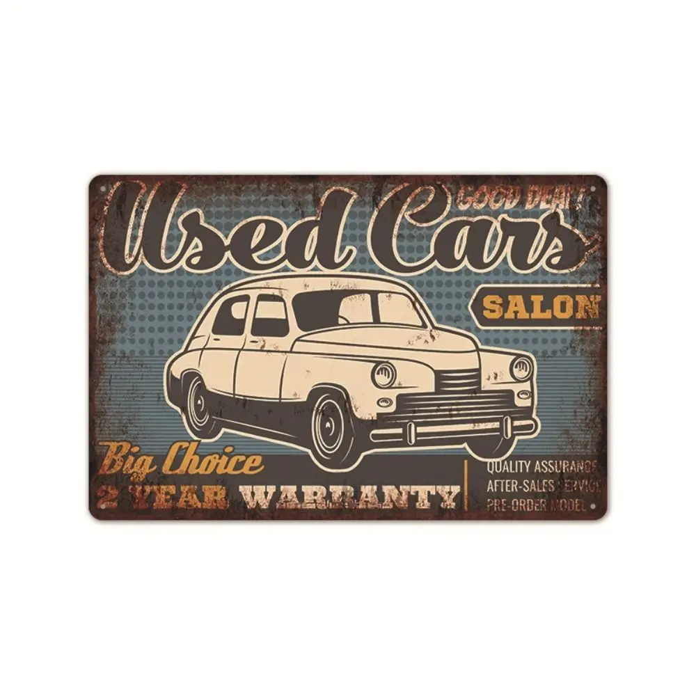 Prints Iron Vintage Metal Tin Signs Dad\'s Garage Plaque Wall Art Decor Caferacer Motorcycle Classic Car Funny Retro Signs Shop