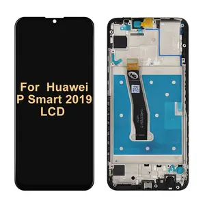 Bilashmart AAA IPS Huawei P Smart 2019 Display Screen Touch Digitizer Replacement Parts P Smart 2019 LCD POT LX1 POT LX2J Parts