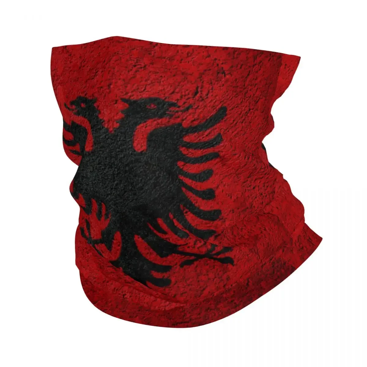 

Albania Flag Bandana Neck Gaiter Printed Face Scarf Multifunction Headband Cycling For Men Women Adult Washable