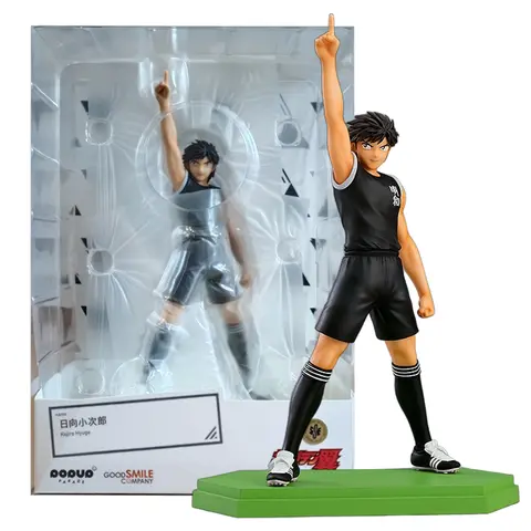 23CM Anime Captain Tsubasa Hyuuga Kojirou Figure Stand Poem Model Toys Dolls Aciton Figure Collection Desktop Ornament PVC