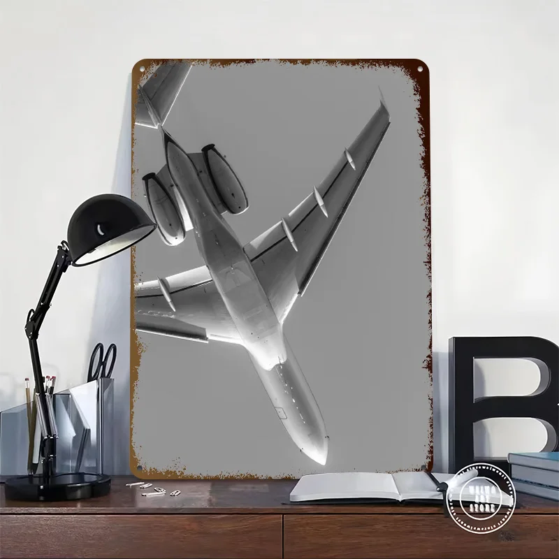 Global 6000work Poster Customized Vintage Metal Signs Wall Art Retro Tin Plaque for Home Decor Living Room Decoration Gaming