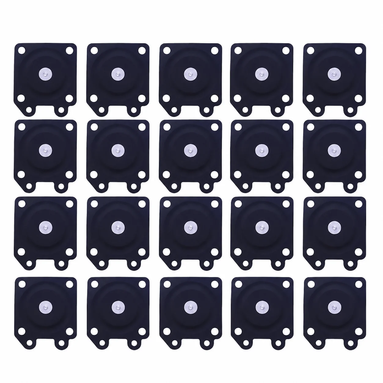 24Pcs Carburetor Diaphragm Kit for Walbro WA WT, Fits Husqvarna 136 141 51 55, Echo CS3000 C3450, Jonsered 2036 2040, Tanaka