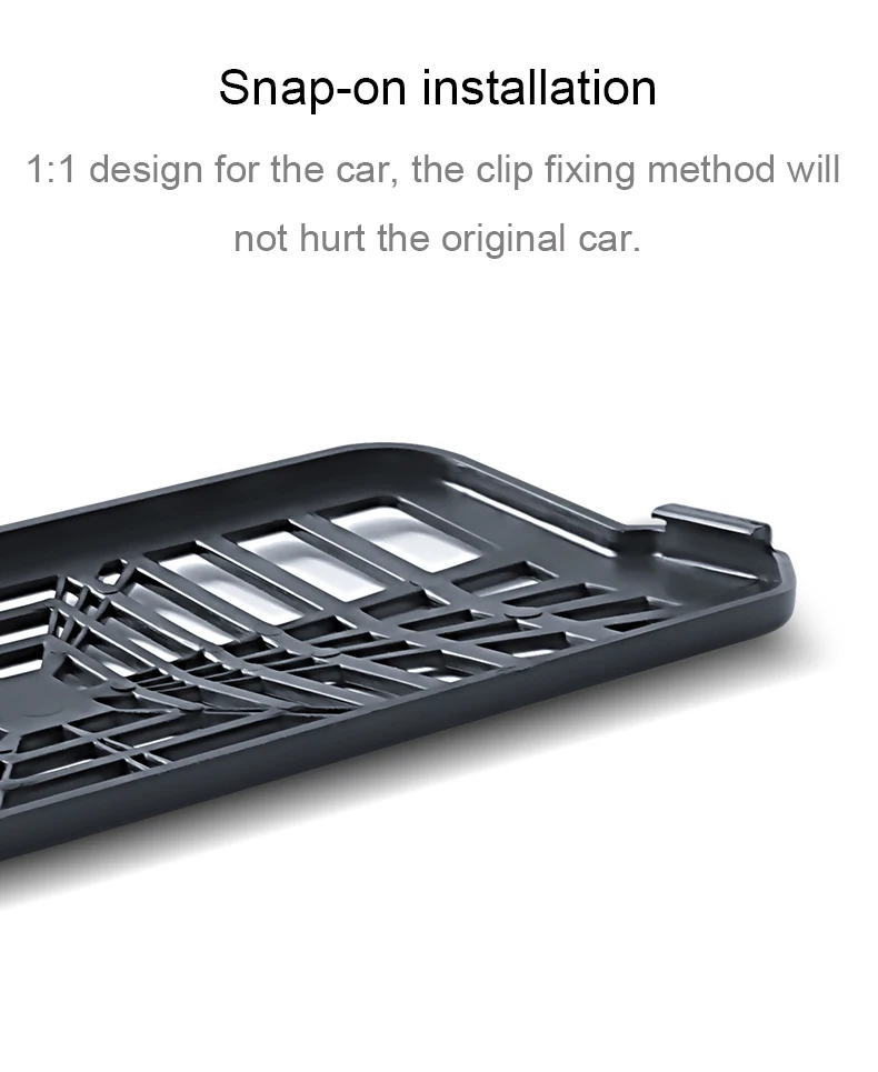 For Tesla Model 3 Highland 2024 Under Seat Rear Air Vent Protect Cover Anti-blocking Backseat Outlet Guards Air Vent Accessories