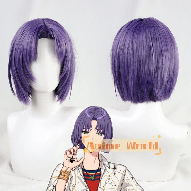 

Game Promise of Wizard Murr Cosplay Wig Halloween Synthetic Hair Heat