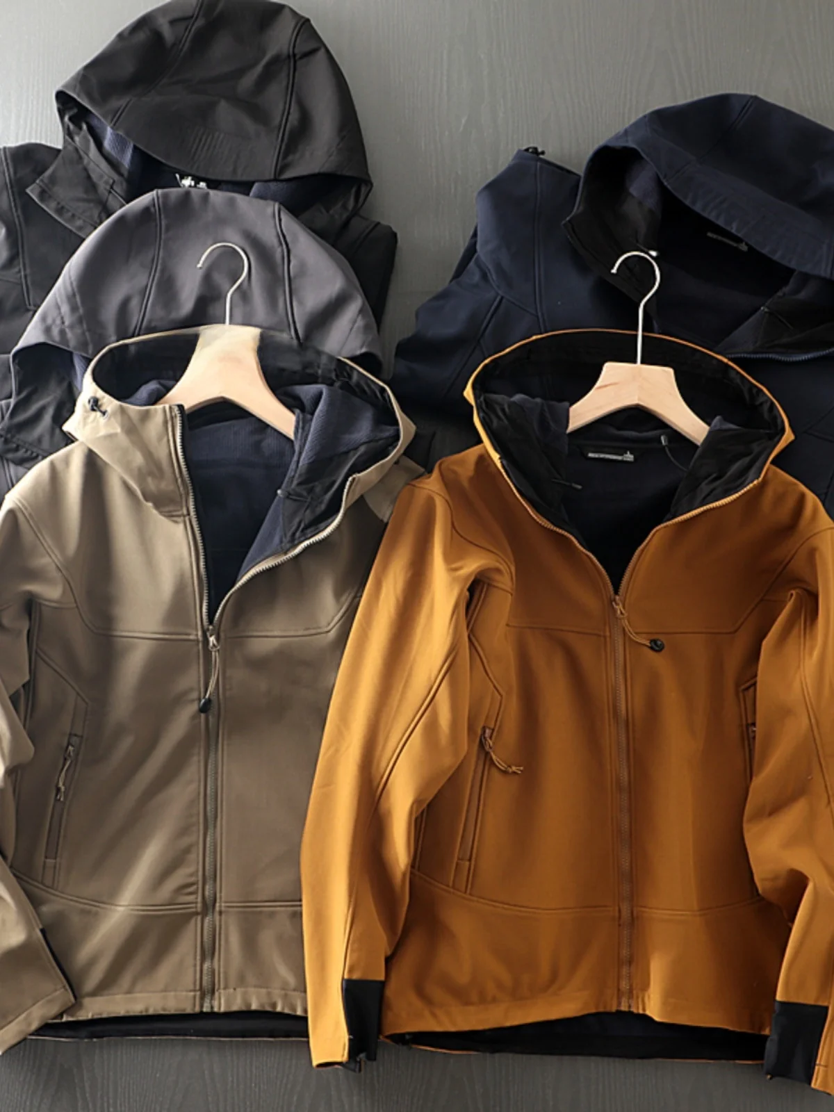 

Мужская легкая куртка из софтшелла, водонепроницаемая ветрозащитная одежда для скалолазания на открытом воздухе, теплый горный костюм, пальто, осень