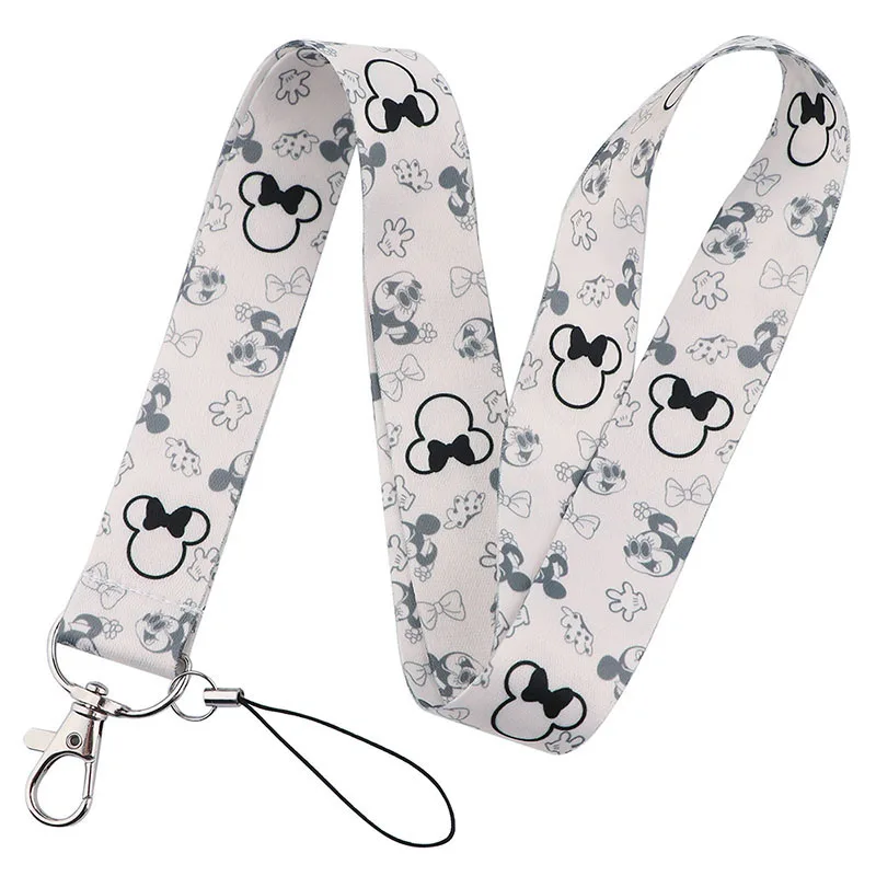 Funny Cartoons Mickey Minnie Couples Mouse Style Mobile Phone Lanyard Boys And Girls Cute Stitch Mobile Phone Straps