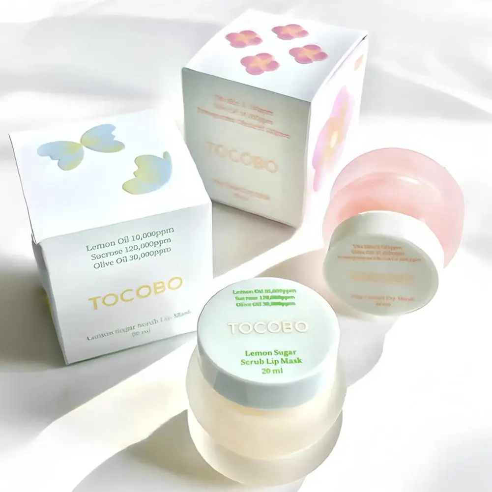 TOCOBO القطن الطبيعي واقية من الشمس الزجاج الملون قناع الشفاه ترطيب عميق غير لزجة طبطب توهج ترطيب العناية بالبشرة #4
