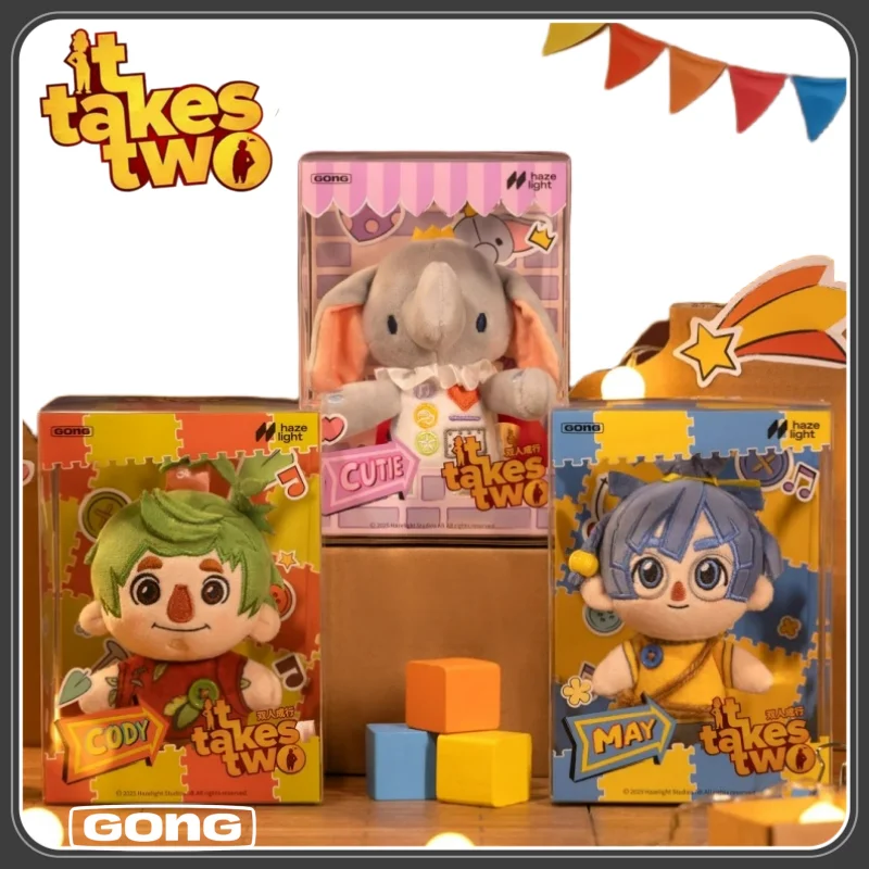 

Новый оригинальный Gong Ago-Or Adventure It Takes Two Cute Cutie May Cody, мягкие игрушки, подвеска, подарок, очаровательная мультяшная игра, коллекционные предметы