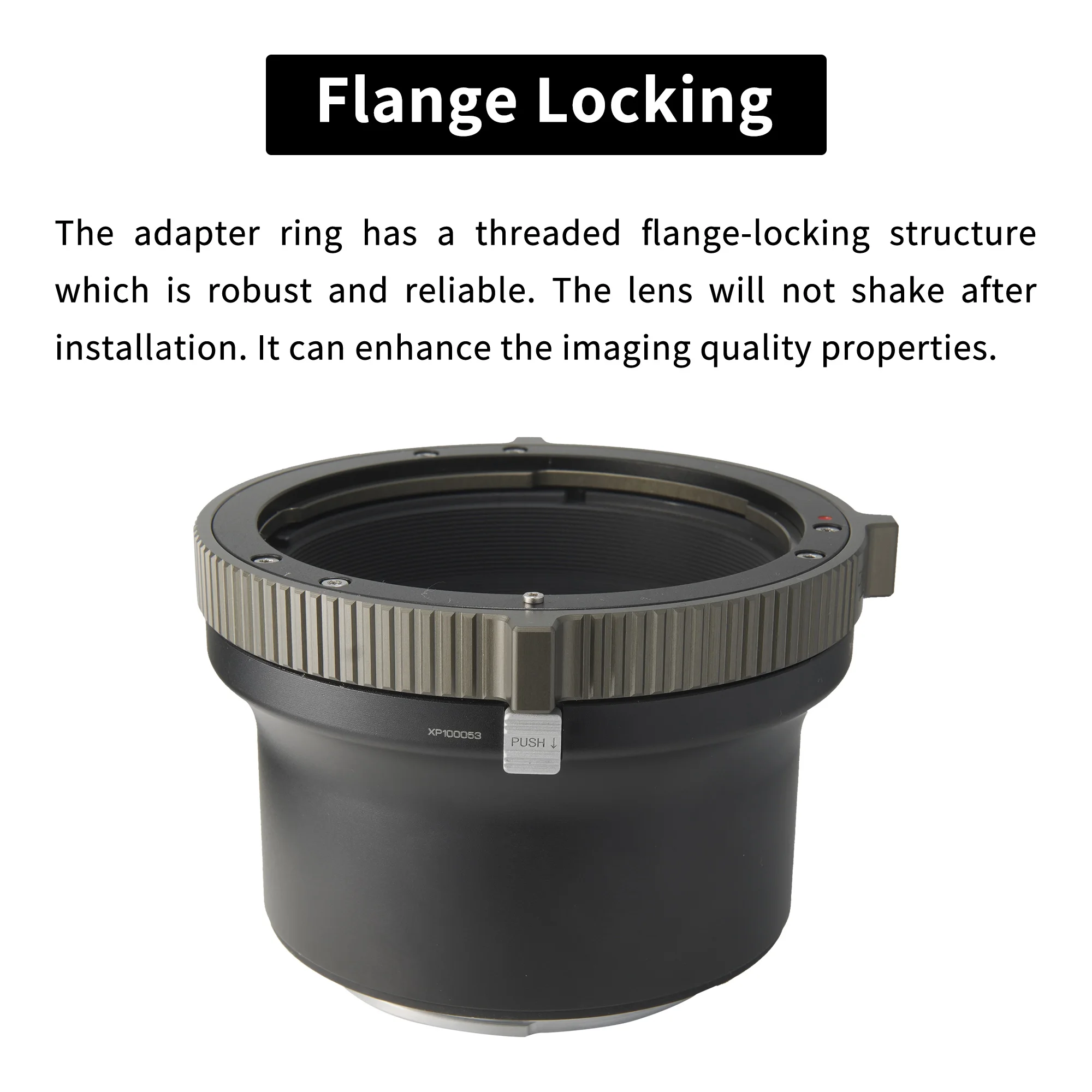 XPIMAGE P67 to GFX Lens Mount Adapter Ring Compatible with Pentax 67 Lenses for Fujifilm G Camera GFX50 GFX100