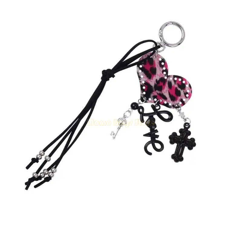 X90D حقيبة قلادة سحر حبل مضفر حقيبة سلسلة مفاتيح سحر لمحفظة حقائب اليد حقيبة اكسسوارات مفتاح السيارة سحر للنساء الرجال الهدايا #2