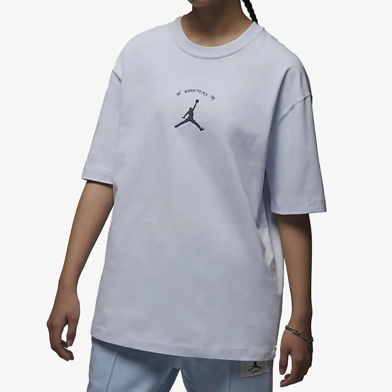 

Женская спортивная повседневная футболка Nike Authentic Summer JORDAN с коротким рукавом FJ7710-085