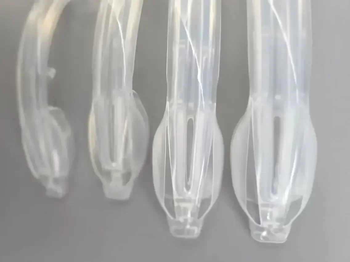 100% سيليكون المتاح الباسكا غير نفخ البلغم شفط الحنجرة قناع الهواء LMA للتنفس #5