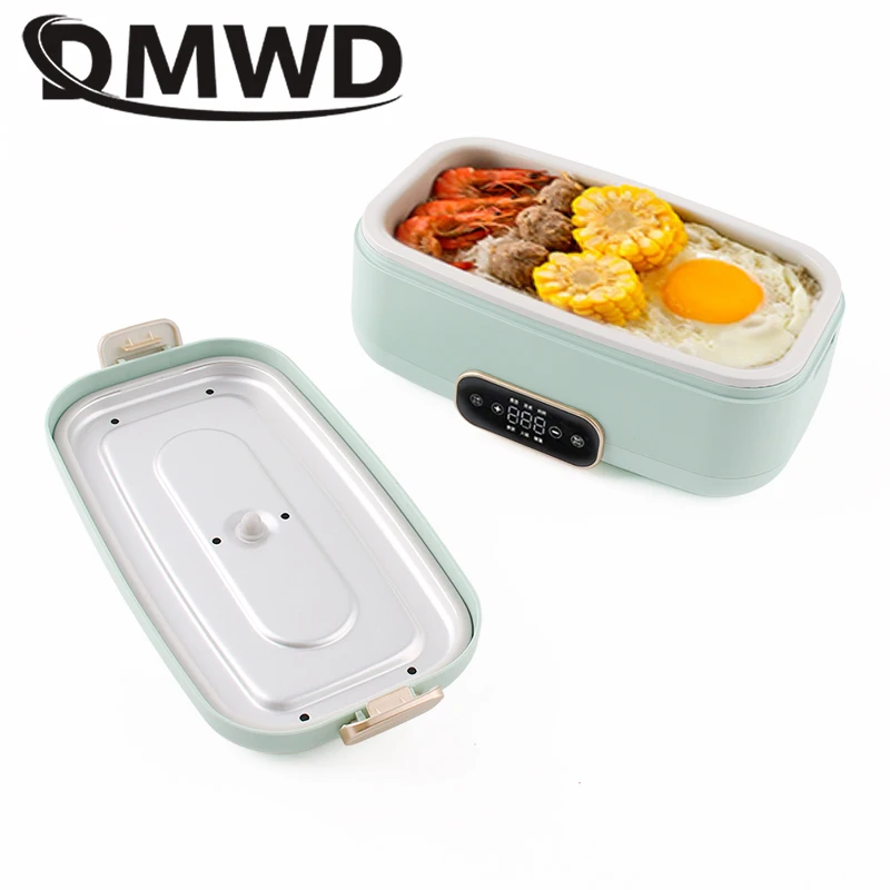 Electric Heating Lunch Box Soup Stew Hot Pot Noodles Rice Cooker Meals Heater Container Bento Porridge Food Warmer Frying Pan EU