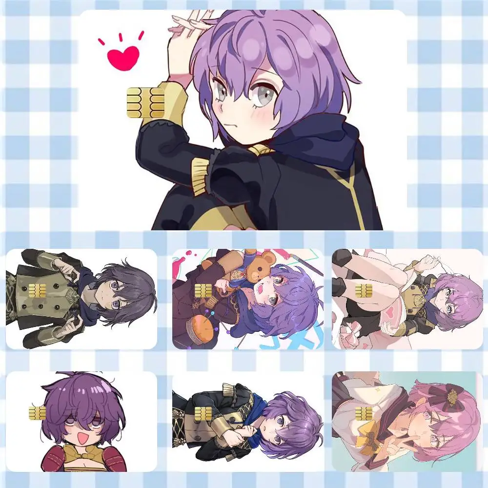 

Bernadetta Fire Emblem Sticker Film Tape Skin for Credit Card Debit Card Cartoon Waterproof Stickers