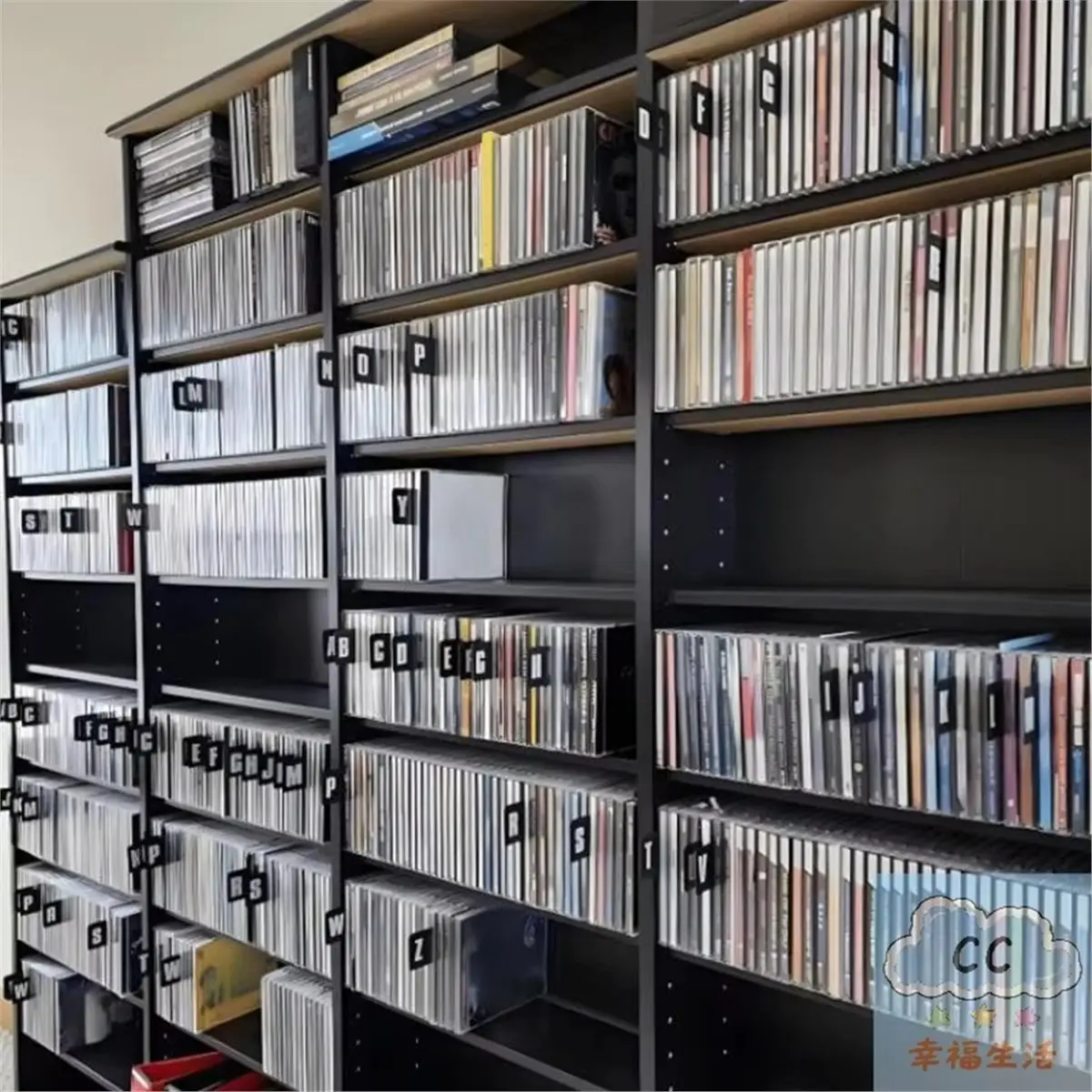 fitfit Alphabetical A-Z Organizer Divider 26pcs CD DVD Vinyl Record Separator for Music Album File Storage for Office Home