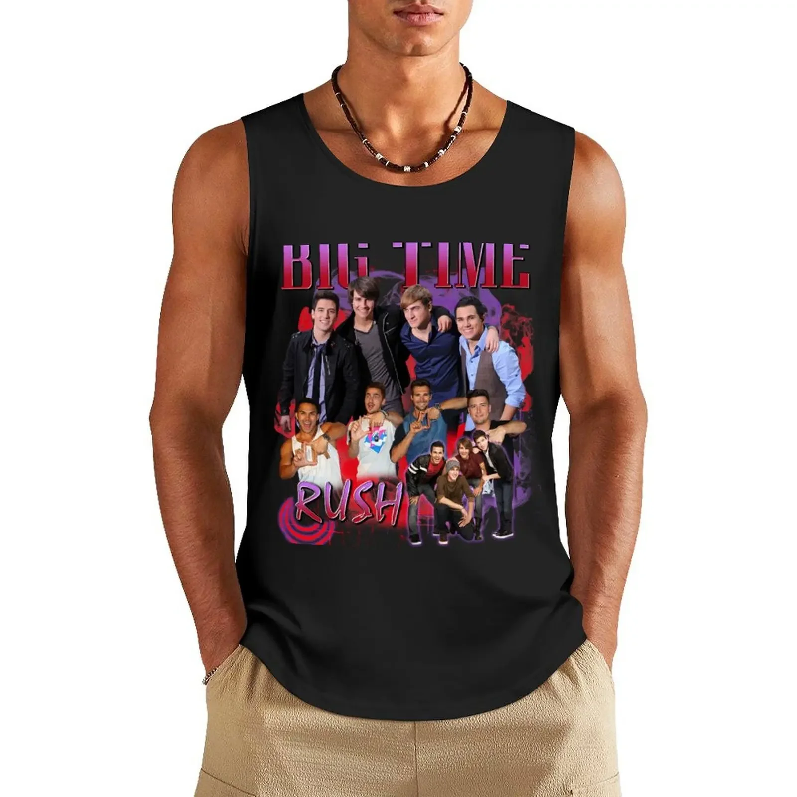 

Big Time Rush Forever Tour 2022 Big Time Rush Fans Tank Top t-shirts for Men's gym Men's gym t-shirts t-shirt gym man