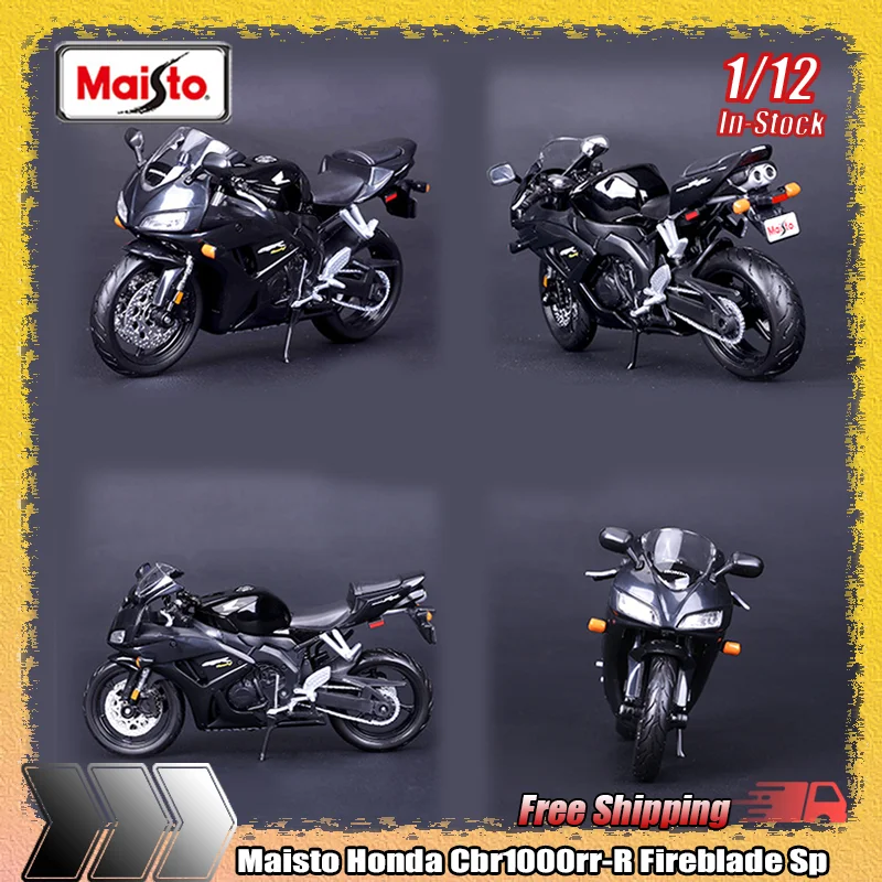 

New Maisto 1:12 Honda Cbr1000rr-R Fireblade Sp Miniature Alloy Die-Casting Motorcycle Model Custom Children'S Toys Gift Ornament